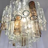 Vintage Murano Glass Tronchi Chandelier