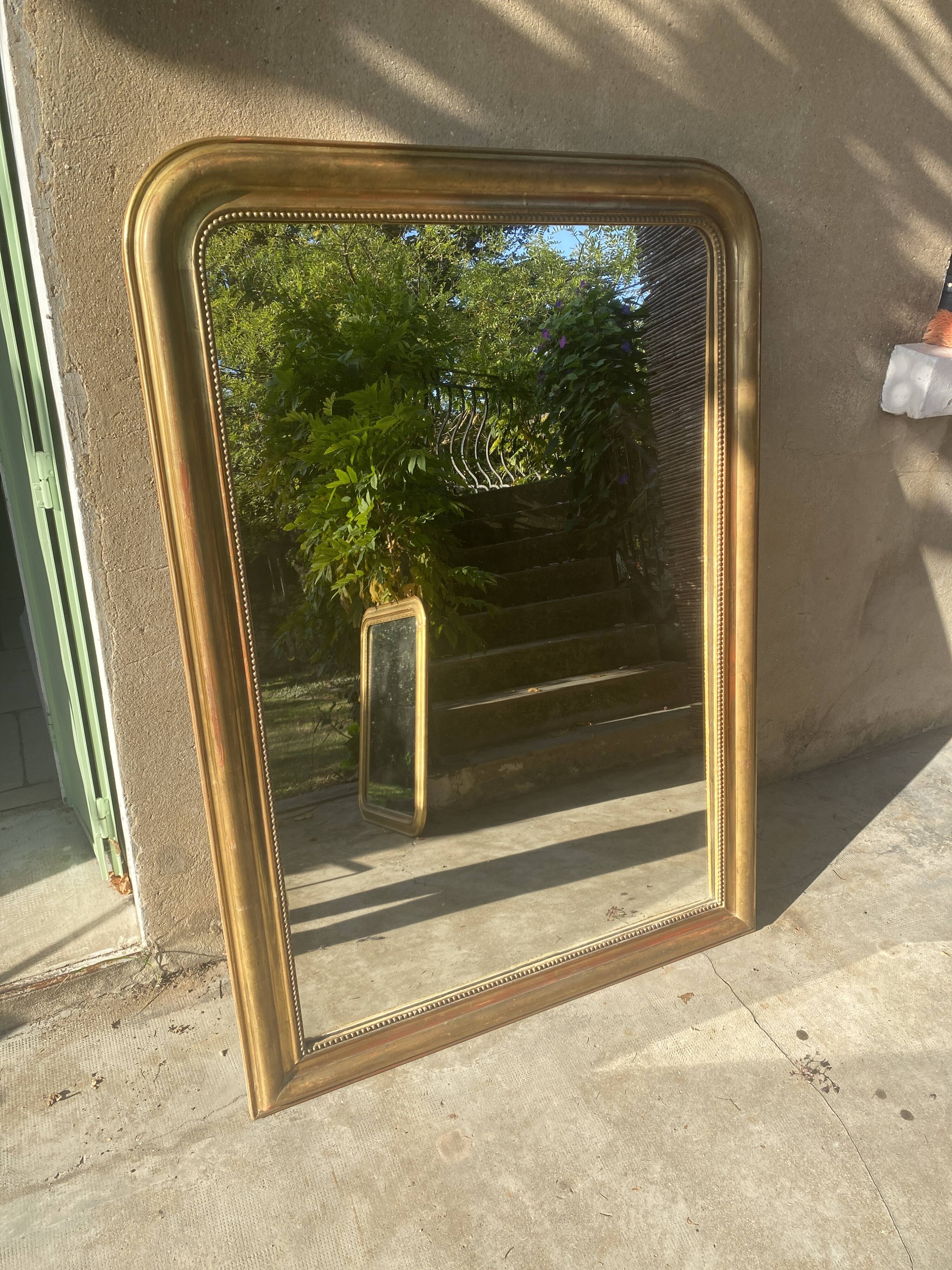 Louis Philippe gilded mirror 140x98