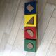 Vintage wood construction game