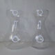 Paire de vases à bulbe vintage