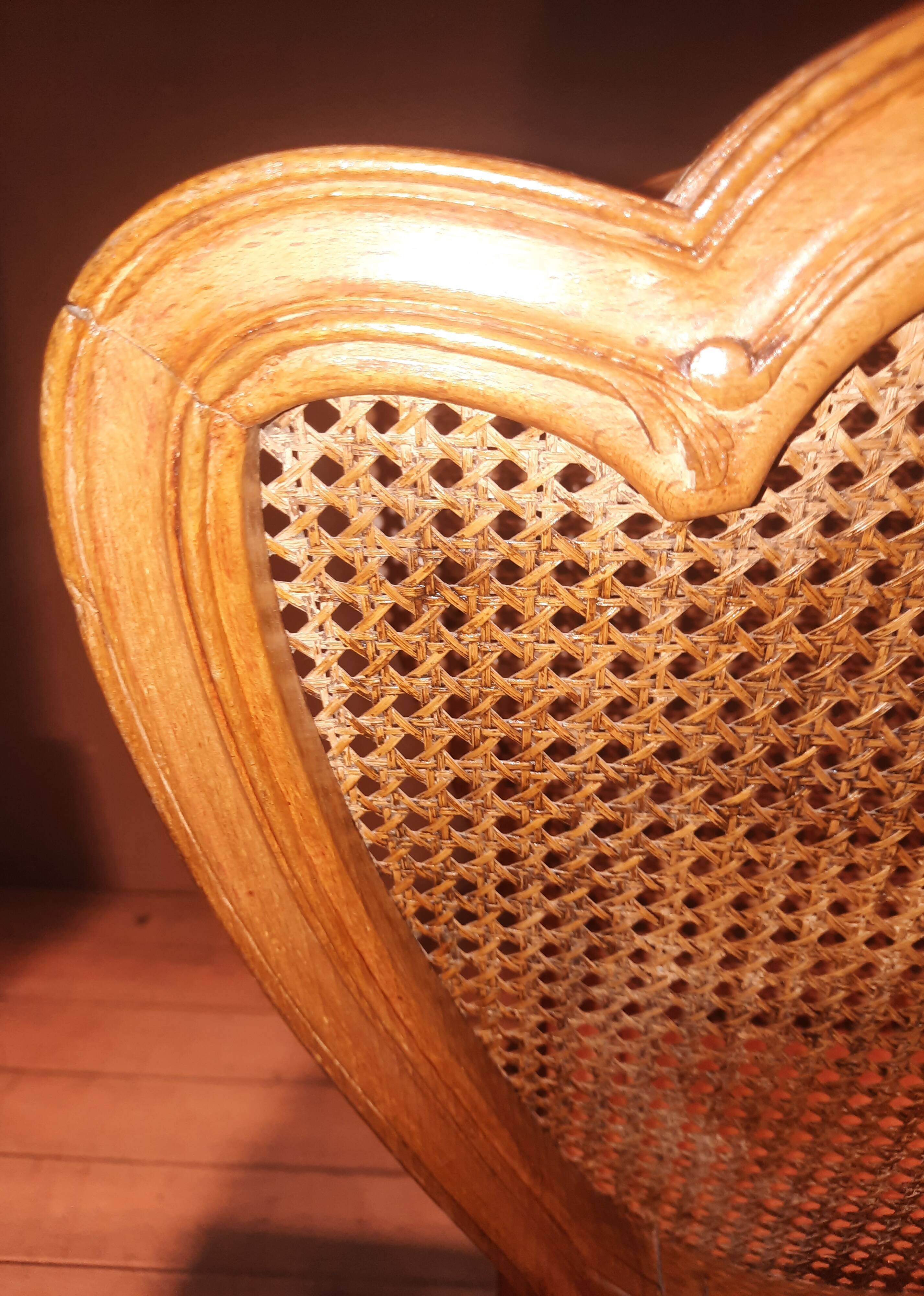 Porte revues canné style Louis XV