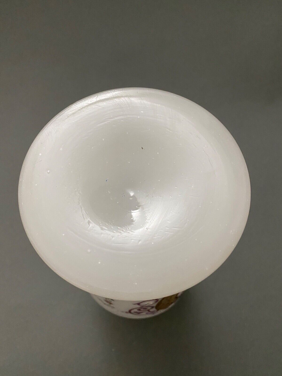 Vase en opaline decor emaille Louis XVI fin XIXe