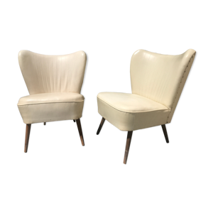 Paire de fauteuils 1950
