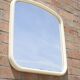 Space Age plastic mirror, Germany 1970s 59x56cm