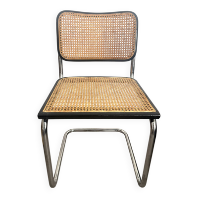 Chaise Marcel Breuer noire -Cesca - b32 - Made in Italy