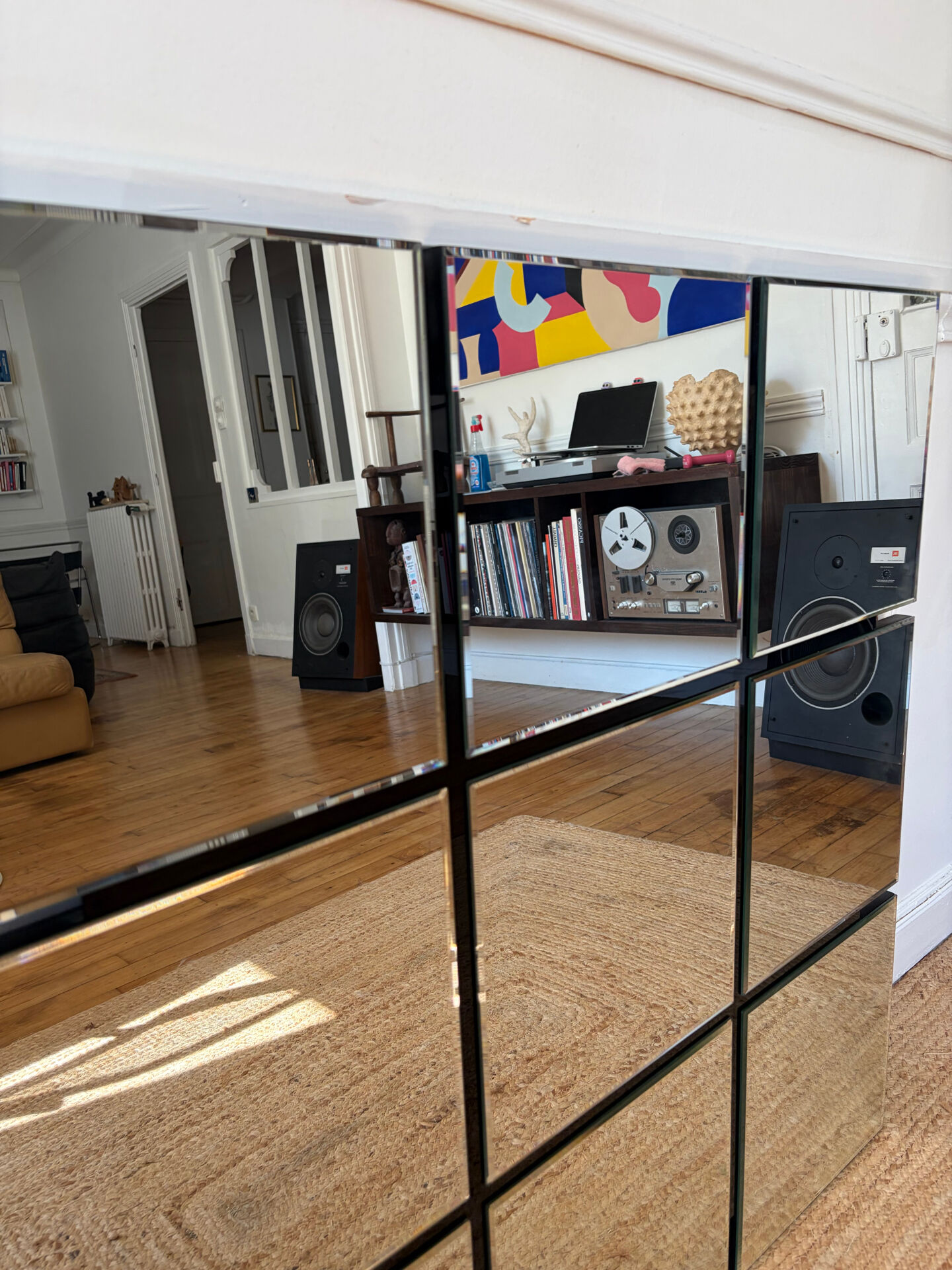 Miroir mosaïque deknudt vintage 90cmx90cm