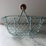 Metal harvest basket