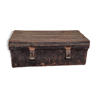 Trunk metal box military suitcase