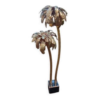 Palm tree floor lamp