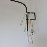 Articulated wall lamp 50s 60s