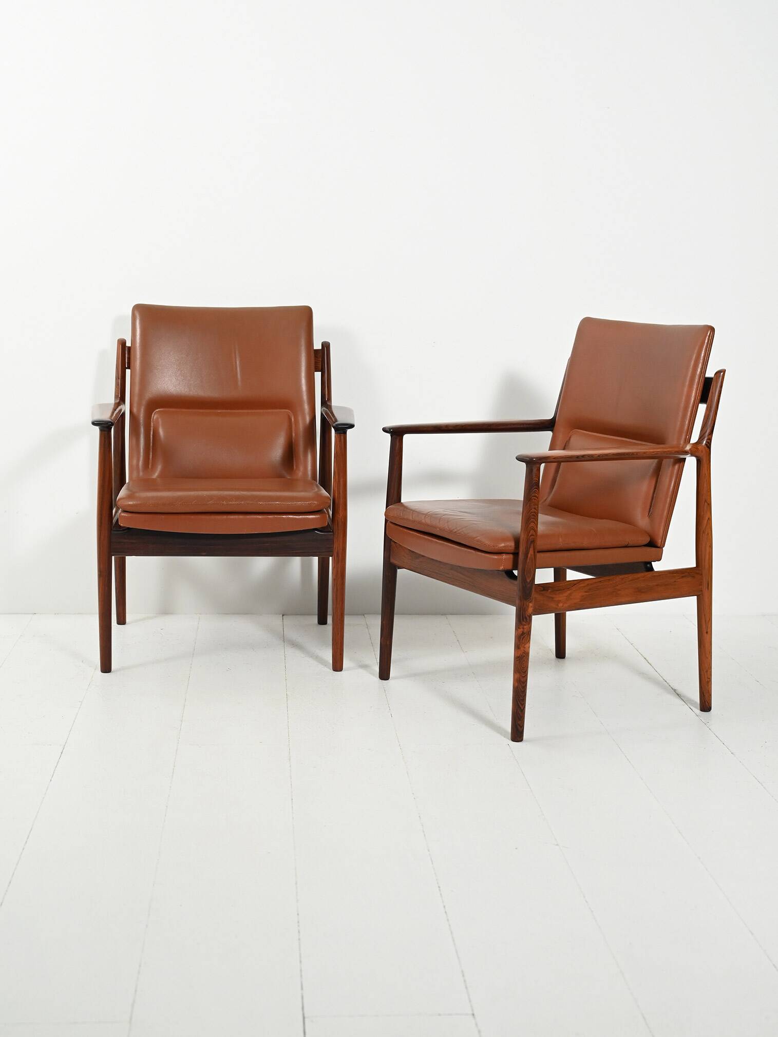 Pair of "Ark" armchairs by Arne Vodder