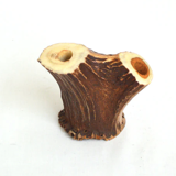 Vase en corne de cerf
