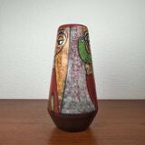 Danish studio pottery vase from the mid-century by Marianne Starck for Michael Andersen, 1960s.