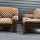 Pair of Sapporo armchairs for 1970s 1970s Mobile Girgi