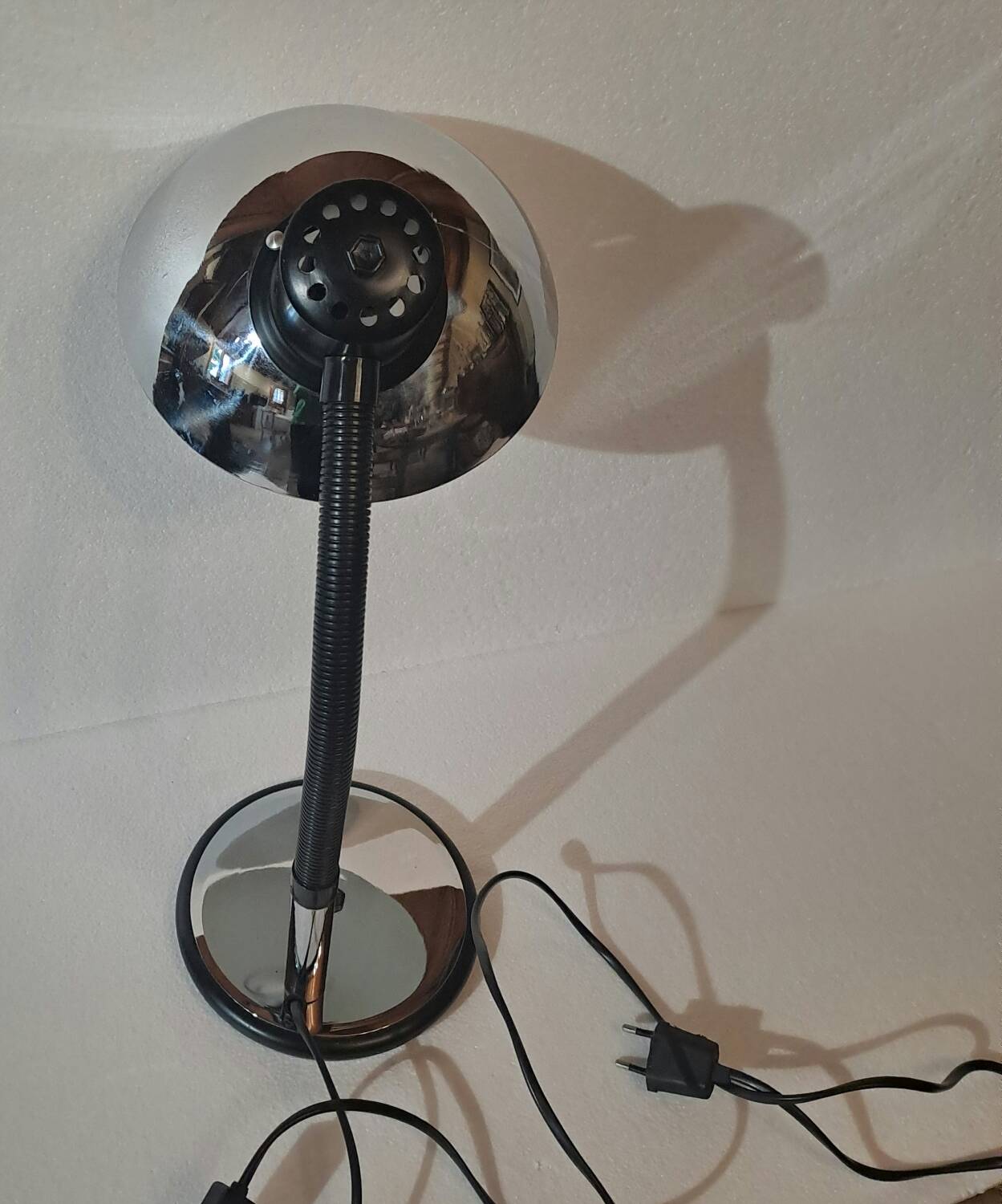 Lampe de bureau articulée Aluminor années 80