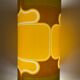 Table lamp lampshade vintage fabric Sirius pattern