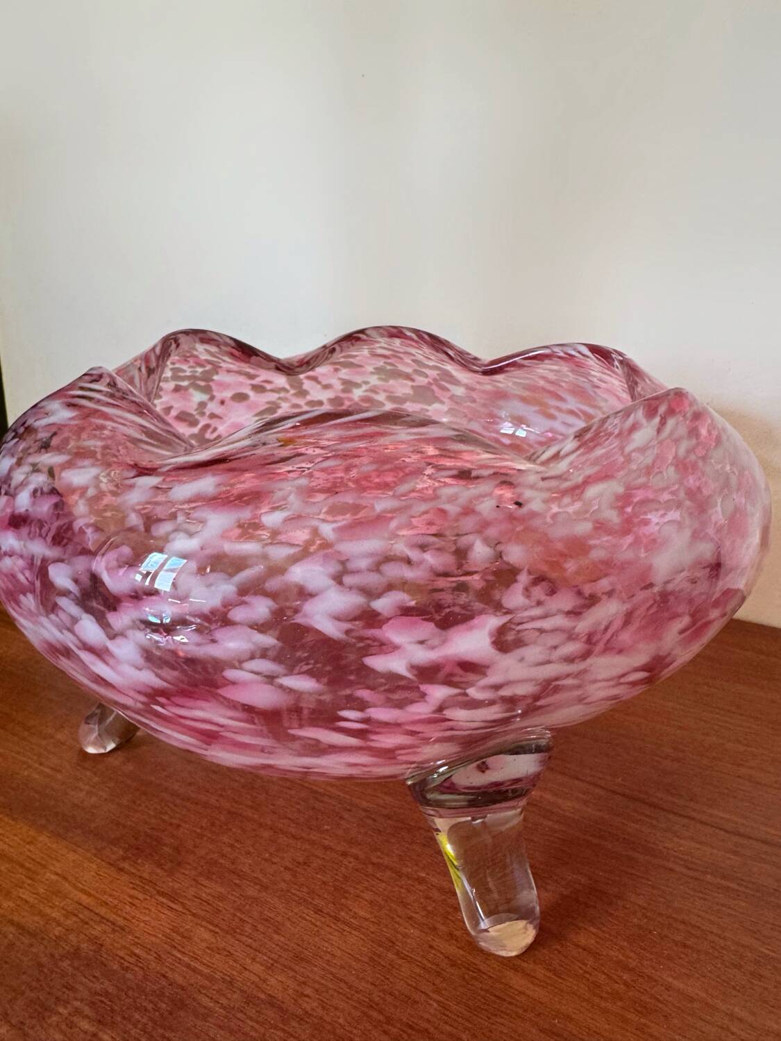 Old Clichy glass cup