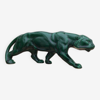 Art deco ceramic panther