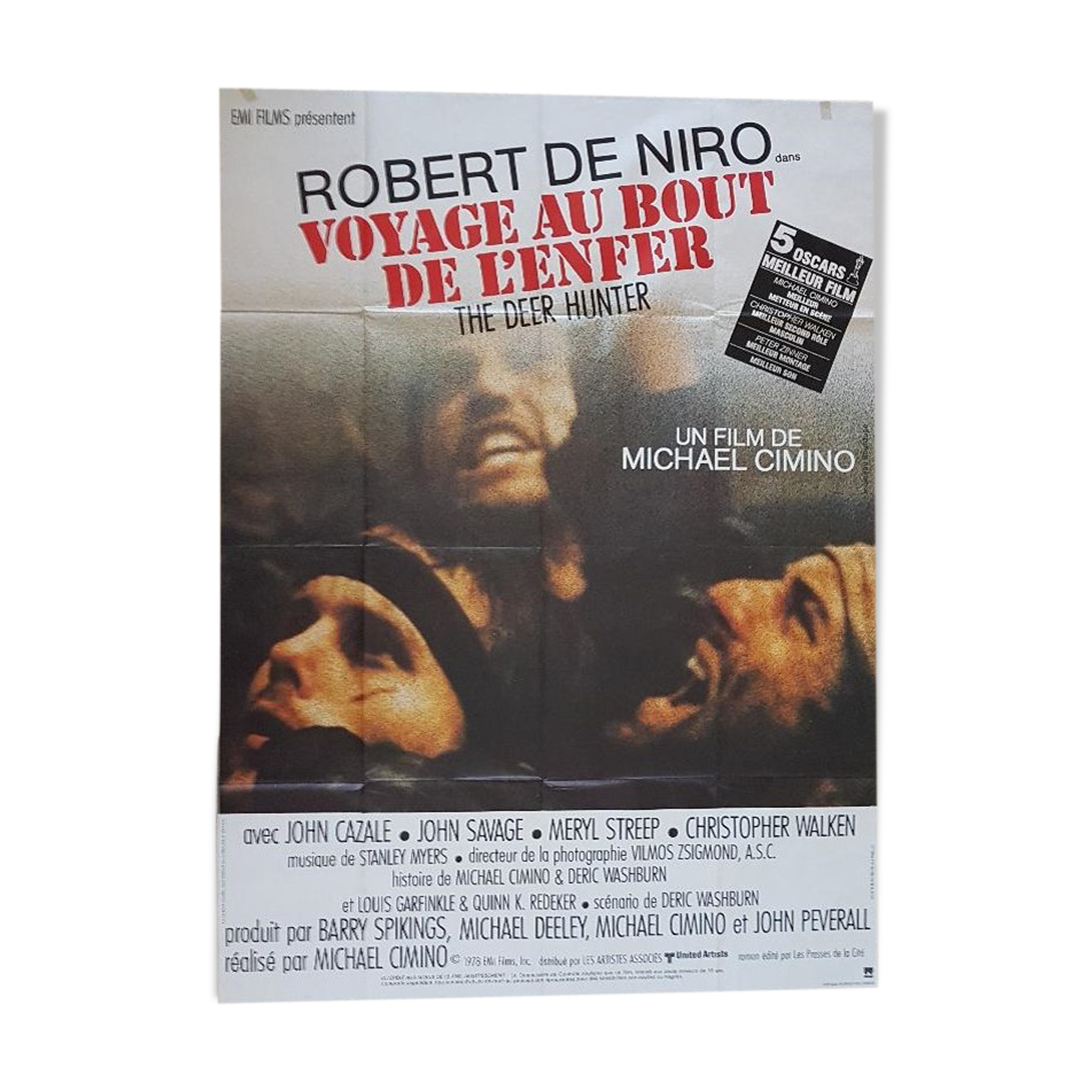 Affiche "Voyage au bout de l'enfer"