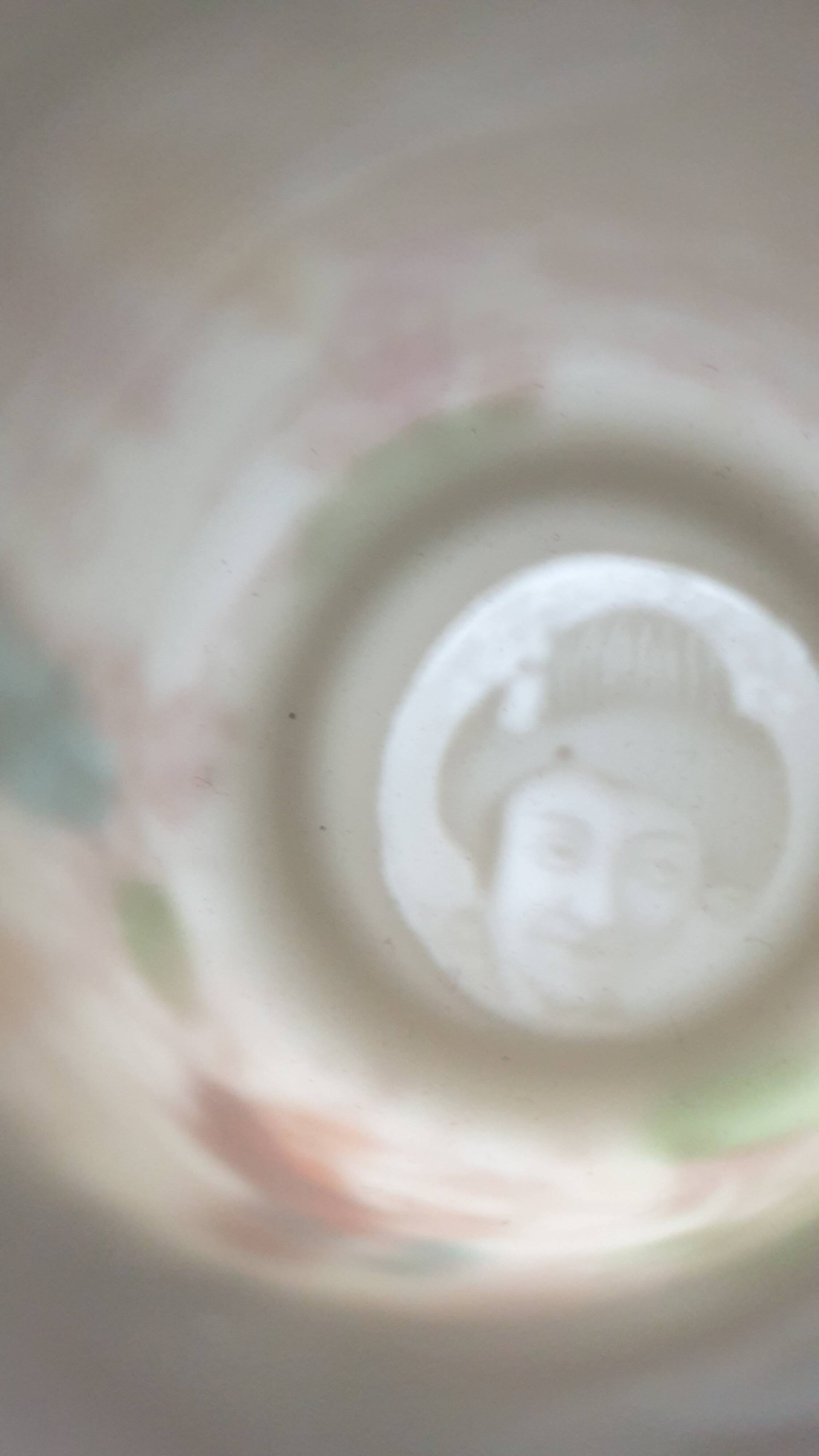 Three tea or coffee cups made of vintage japanese porcelain