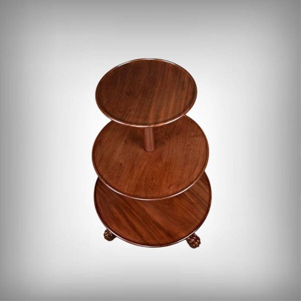 Serviteur Muet en Acajou, style Chippendale, Angleterre- Fin XIXe