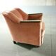 Armchair club art deco 30/40 years with tablet system