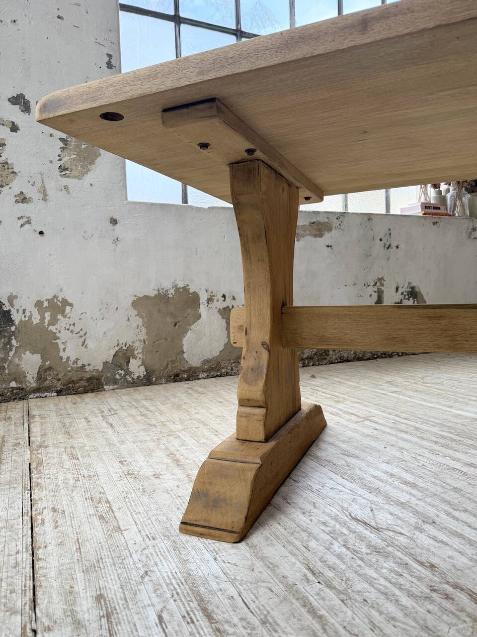 Beech monastery table 2m