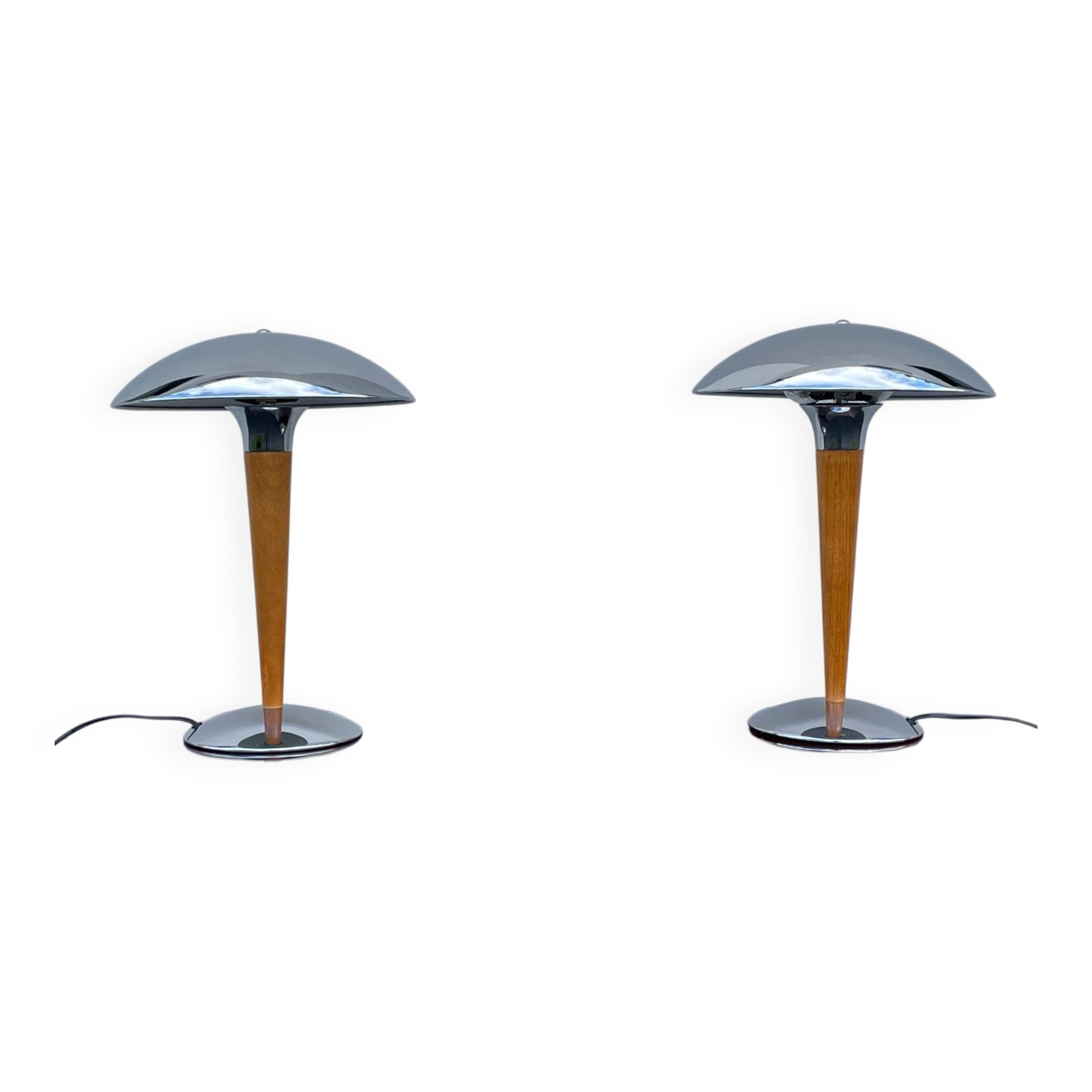 Paire de lampes paquebot vintage 90’