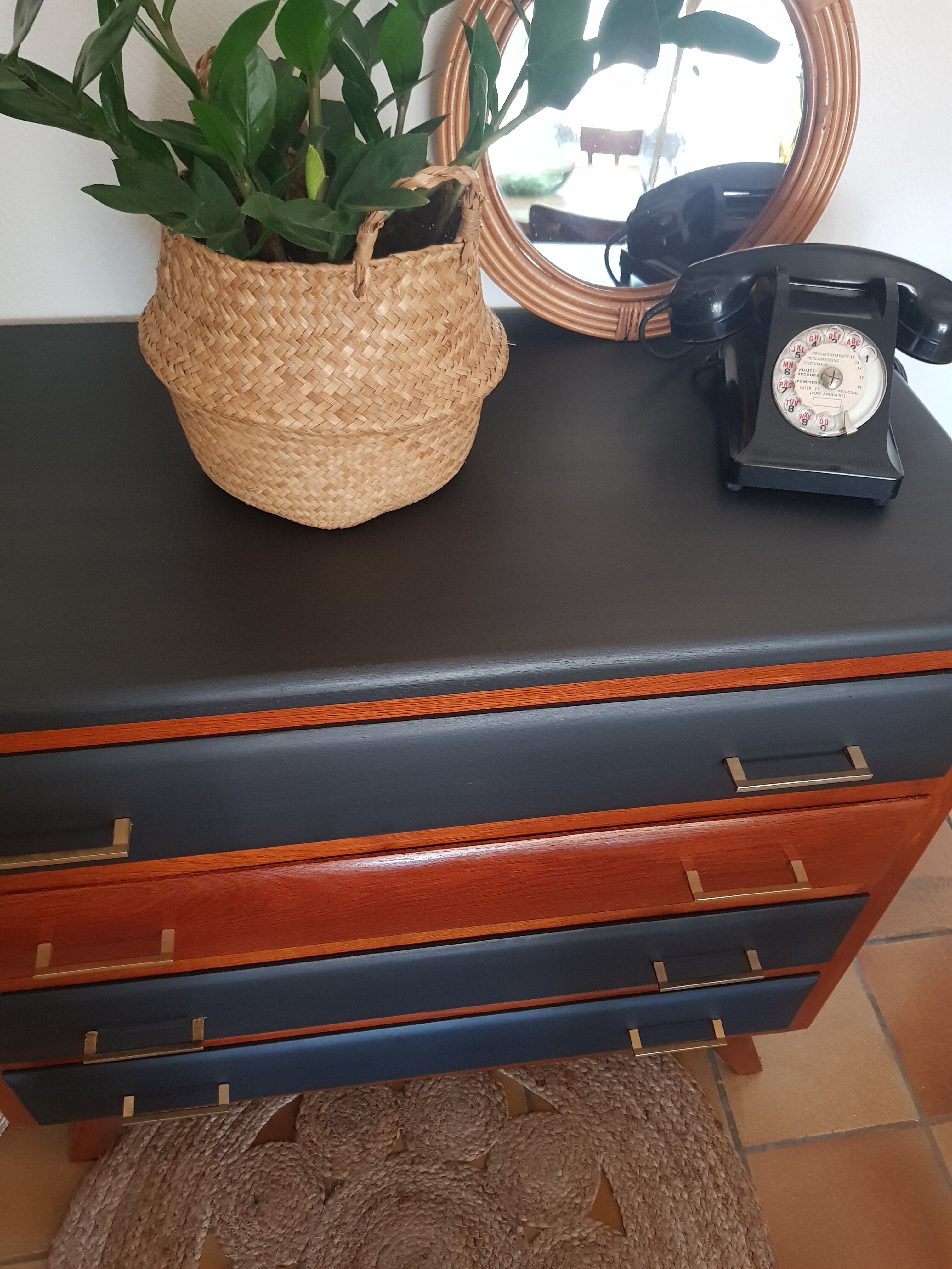 Vintage dresser redesigned