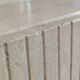 Travertine coffee table