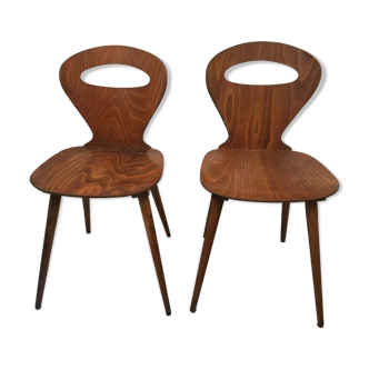 Set of 2 chairs baumann