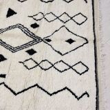 Tapis marocain en laine berbère 237 x 140cm