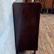 Furnished shoe cabinet with sliding doors