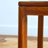 Scandinavian teak and glass coffee table 1970s
