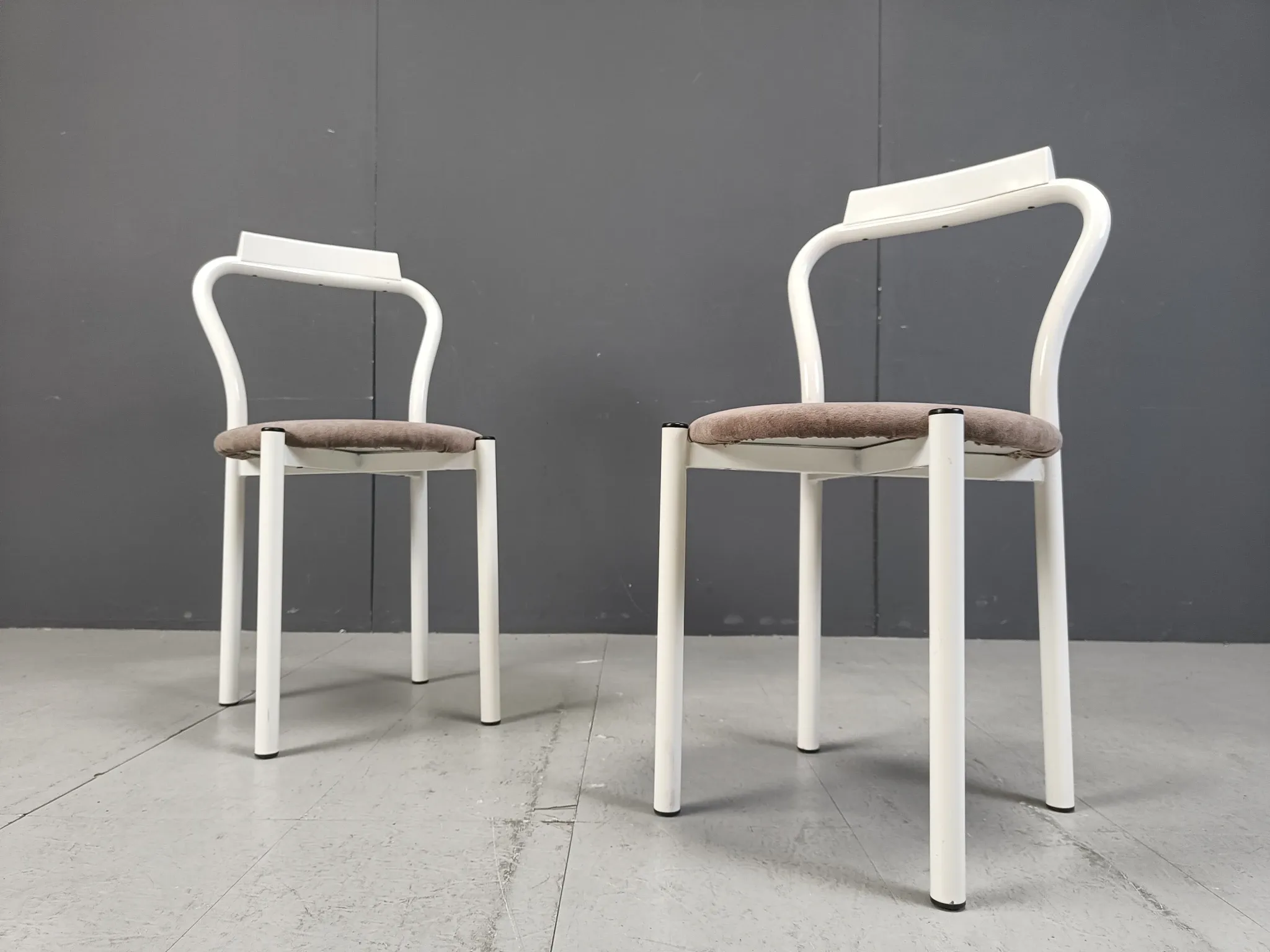 Vintage dining chairs by Calligaris, 1980s
