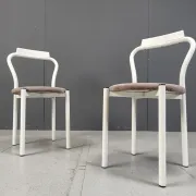 Vintage dining chairs by Calligaris, 1980s