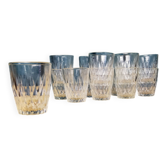 Set of 12 Duralex glasses Chambord model