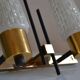 Large double wall sconce Arlus Lunel 1950