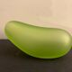 Green vase design Daum by Philippe Starck, strangeness model, 1988