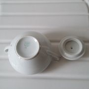 Sucrier en porcelaine tchèque