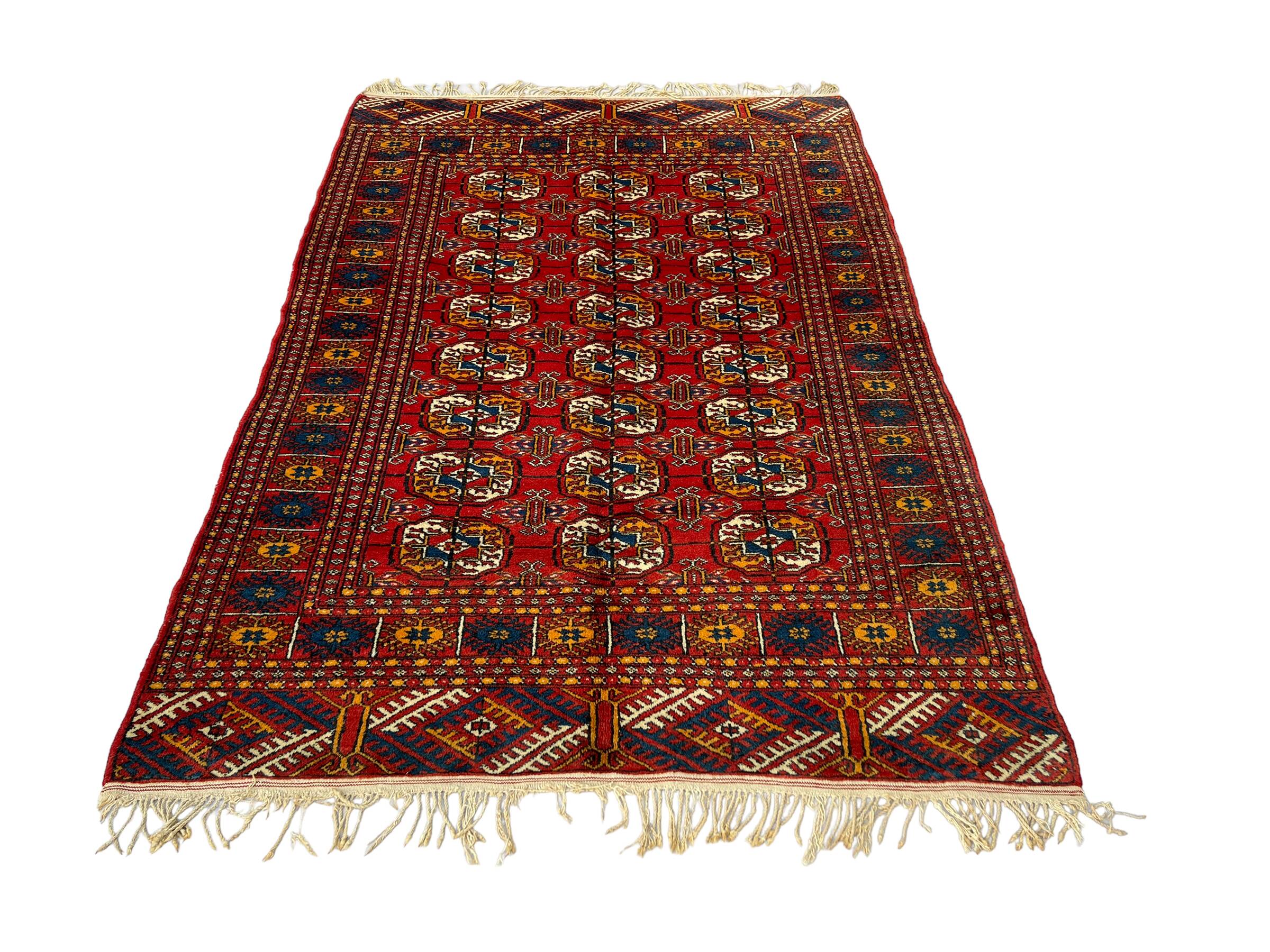Vintage Turkoman Rug , 188 x 125 cm