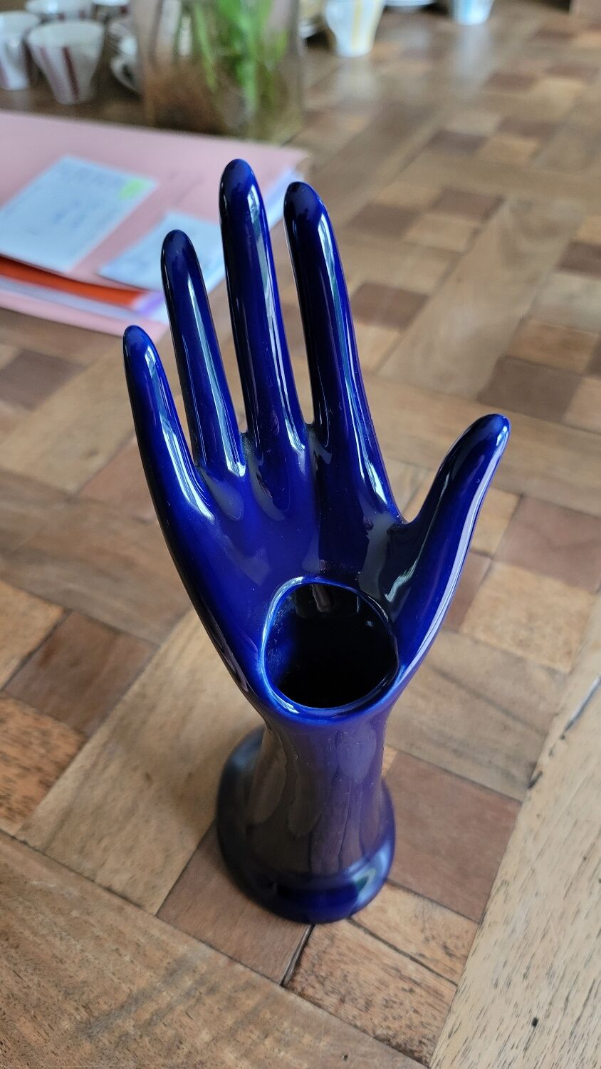 Vallauris hand vase