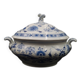 Soup Tureen with Lid Hutschenreuther Blue Onion Decor Porcelain, 3.5 L circa 1930 Made in Germany
