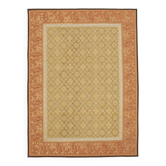 Tapis kilim aubusson vintage européen fait main 266 cm x 364 cm