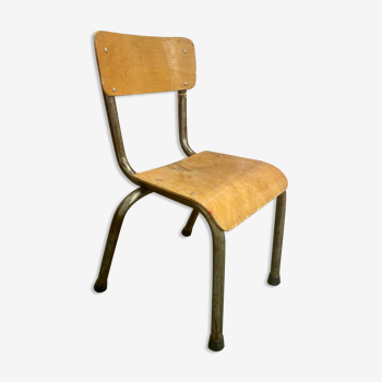 Vintage school chair for children