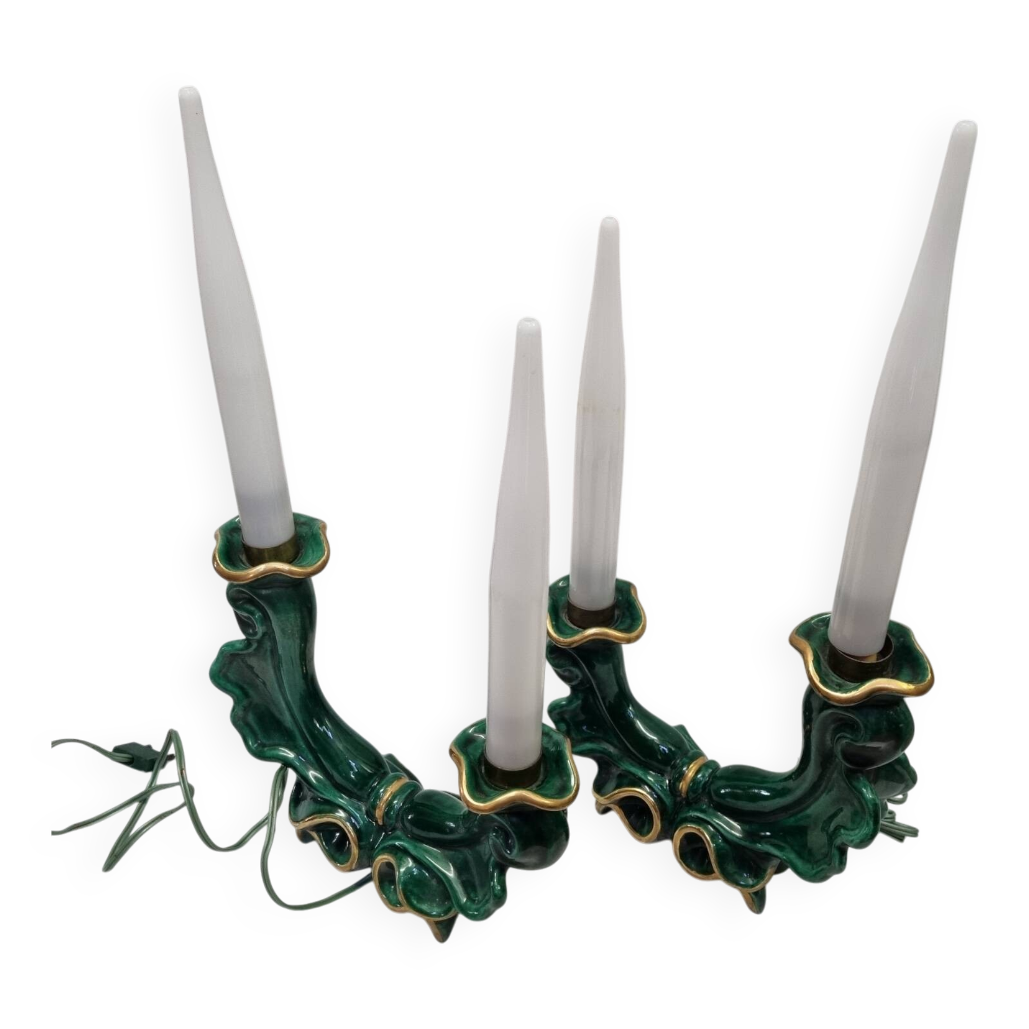 SR.Bonome chandelier lamps, 1950