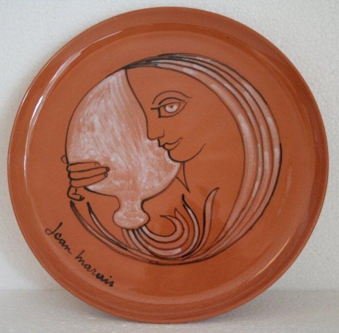 Jean Marais ceramic plate