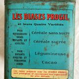 Diase Progil decorated metal box
