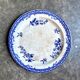 Large round Staffordshire blue ironstone dish