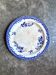 Large round Staffordshire blue ironstone dish